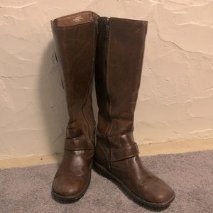 B.O.C Womens Boots- Faux Leather - Size 10